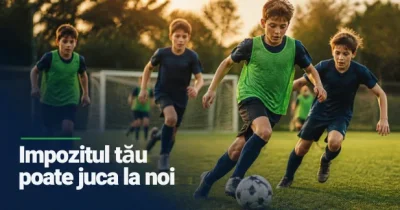 Sponsorizarea de final de an: cum primește un club sportiv bani din impozitul firmelor
